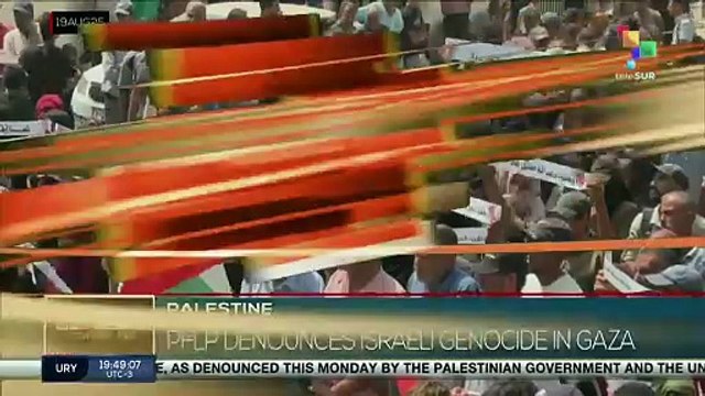 Palestine | PFLP denounces Israeli genocide in Gaza