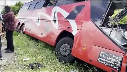 TWO DIE IN TRAGIC PTSC BUS ACCIDENT