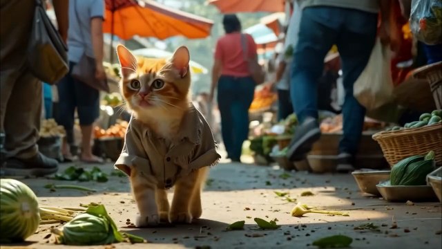 Kitten s Difficult Journey and Ambitious Dream of Buying a House💖😿🌟🏠 #cat #cats #meow Le difficile parcours du chaton et son grand rêve d’acheter une maison 💖😿🌟🏠 #chat #chats-1 #meow