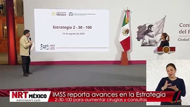 IMSS reporta avances en la Estrategia 2-30-100 para aumentar cirugías y consultas