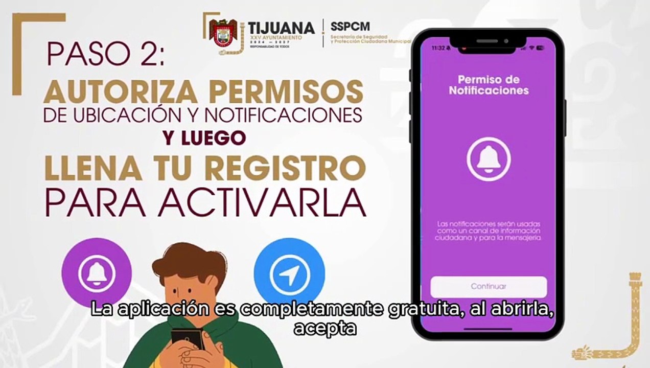 Botón de Emergencia: herramienta móvil que brinda conexión directa con la Policía Municipal de Tijuana