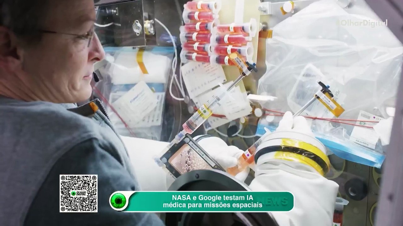 NASA e Google testam IA médica para missões espaciais