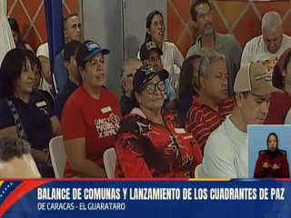 Jefe de Estado: Hoy activamos un Cuadrante de Paz por cada circuito comunal de Caracas