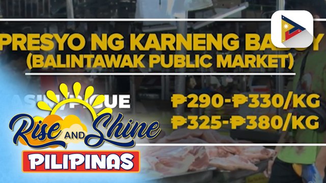 Presyo ng karneng baboy, nanatiling stable | Vel Custodio