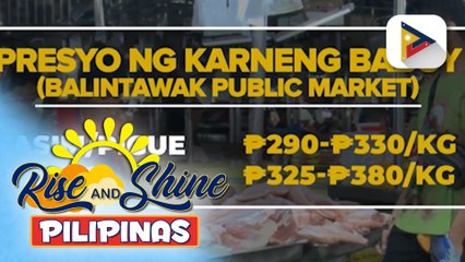 Presyo ng karneng baboy, nanatiling stable | Vel Custodio