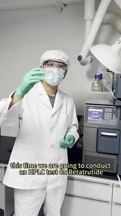 Retatrutide Purity Test -HPLC Preparation Work