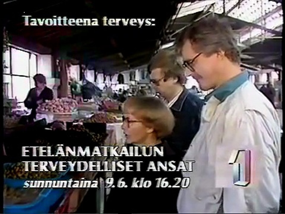 TV-DX YLE 1  04.06.1991