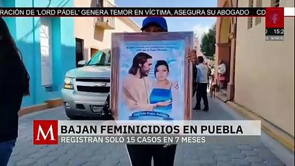 En Puebla, se reporta que los casos de feminicidio han bajado en más de un 50%