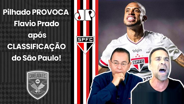 TEM QUE RESPEITAR O SÃO PAULO, POR%@!!! Pilhado ALOPRA Flavio Prado após VITÓRIA NOS PÊNALTIS!