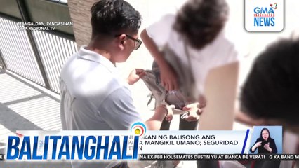 Grade 8 student, tinutukan ng balisong ang kapwa-estudyante para mangikil umano; seguridad sa paaralan, hinigpitan | Balitanghali