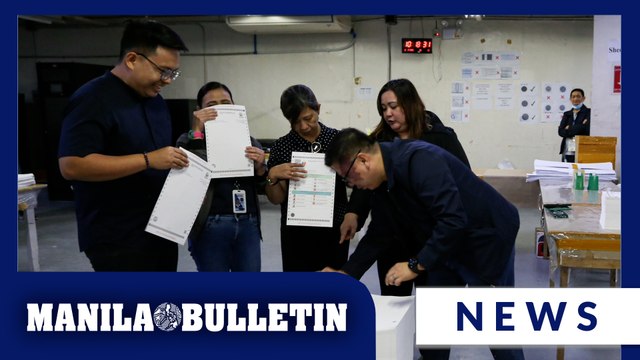 COMELEC inspects printing of final testing, sealing ballots for BARMM parliamentary elections