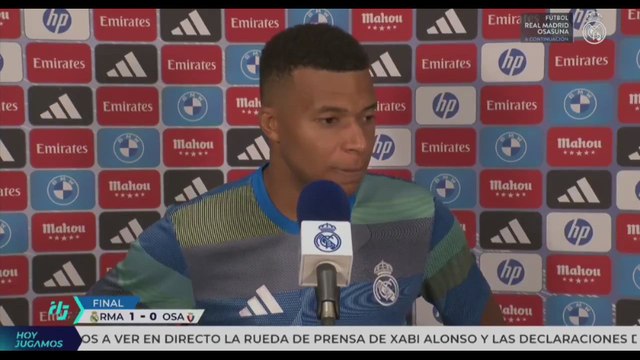 Las primeras palabras de Mbappé tras su partido ante Osasuna