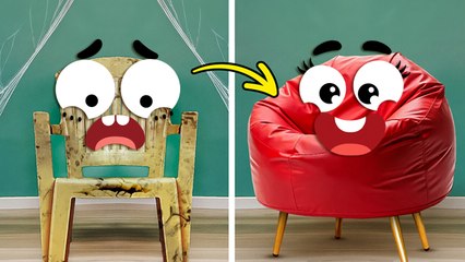 The Secret Suffering of Chairs 💔 (They’ve Had Enough!) #shorts