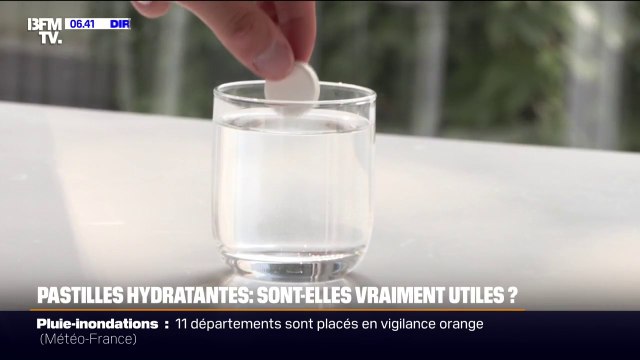 Les pastilles d'hydratation sont-elles vraiment efficaces?