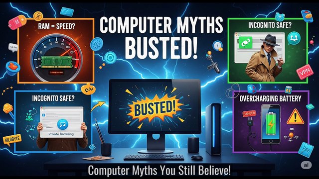 0033 Computer Myths You Still Believe!