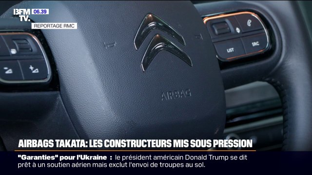 Airbags Takata: les constructeurs doivent désormais verser une astreinte à l'État si une voiture de prêt n'est pas proposée au conducteur
