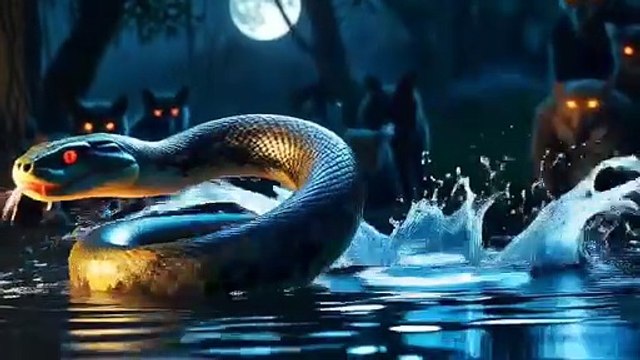 Anaconda vs Dracula | Jungle Horror Story | Urdu Hindi Kahani - ✅ Description: جنگل کی یہ کہانی صرف جانوروں پر مبنی ہے جہاں دیو ہیکل اناکونڈا اور خونخوار ڈریکولا چمگادڑ آمنے سامنے آ جاتے ہیں۔ دن کو سانپ کا خوف، رات کو ڈریکولا کی دہشت… آخرکار ان دو
