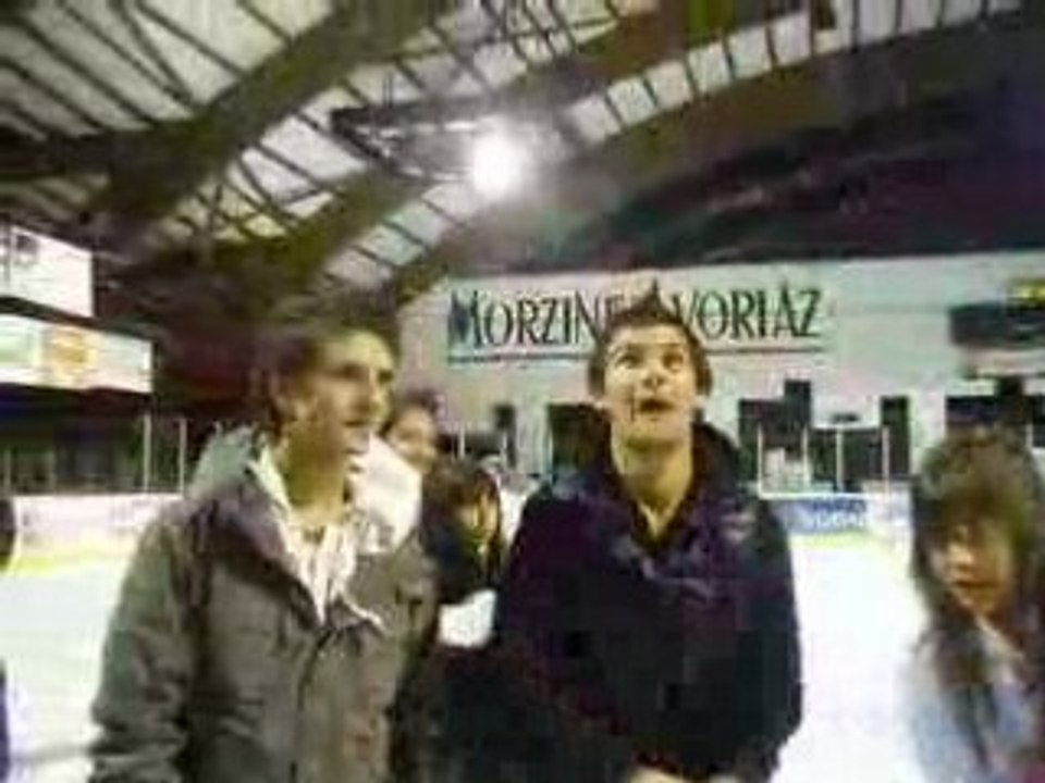 Lecktra a la patinoire