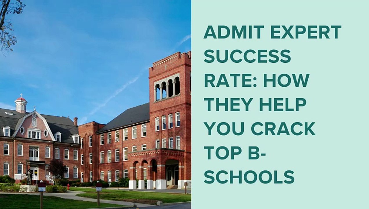 Admit Expert Success Rate How They Help You Crack Top B-Schools