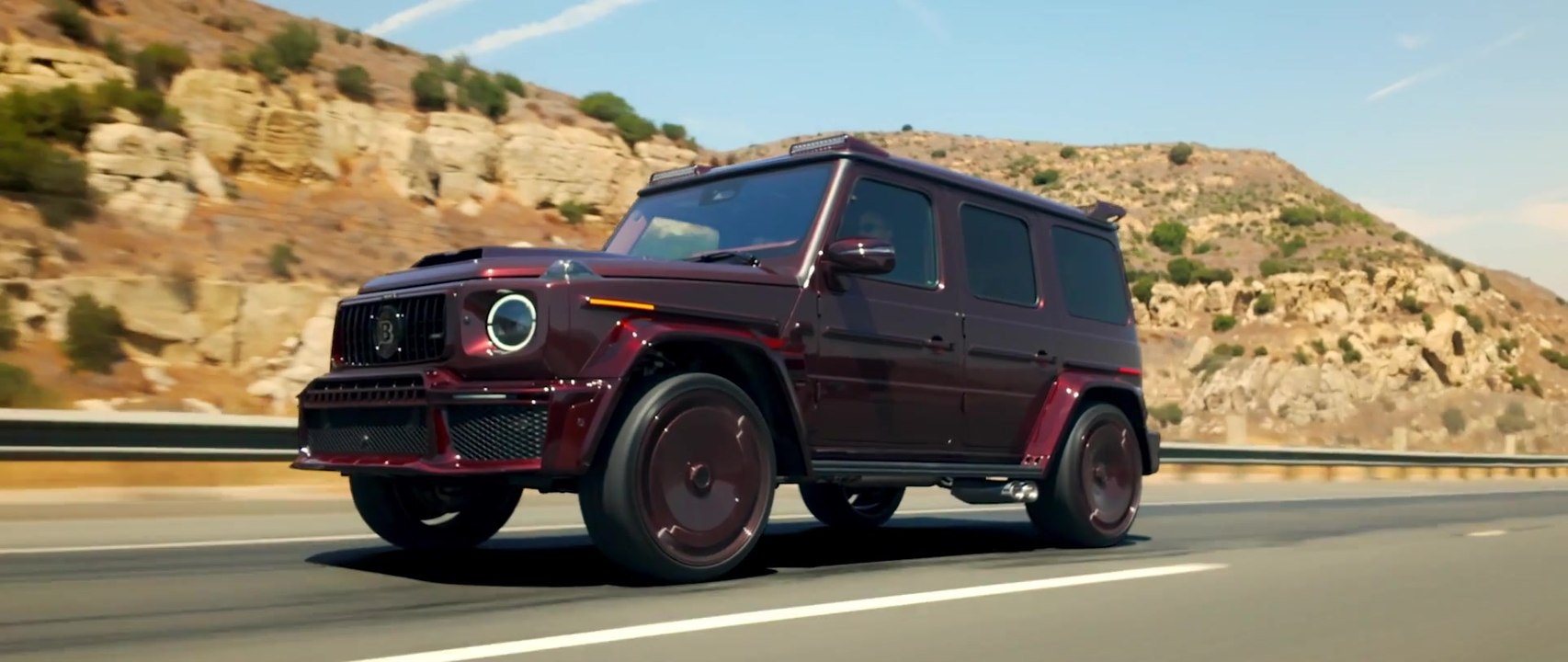 Der BRABUS 800 DEEP RED – basierend auf dem aktuellen Mercedes-AMG G63 der Baureihe W465