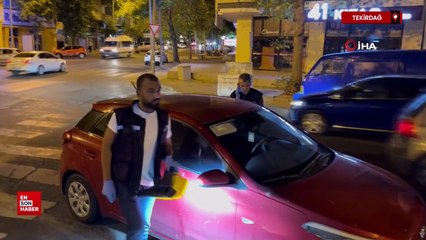 Tekirdağ'da otomobilde silahlı saldırıya uğradı