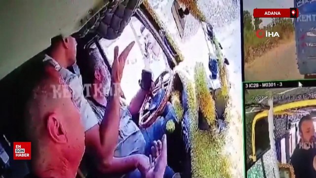 Adana'da otobüs şoförleri güzergah tartışmasında dolmuş şoförlerini tehdit etti