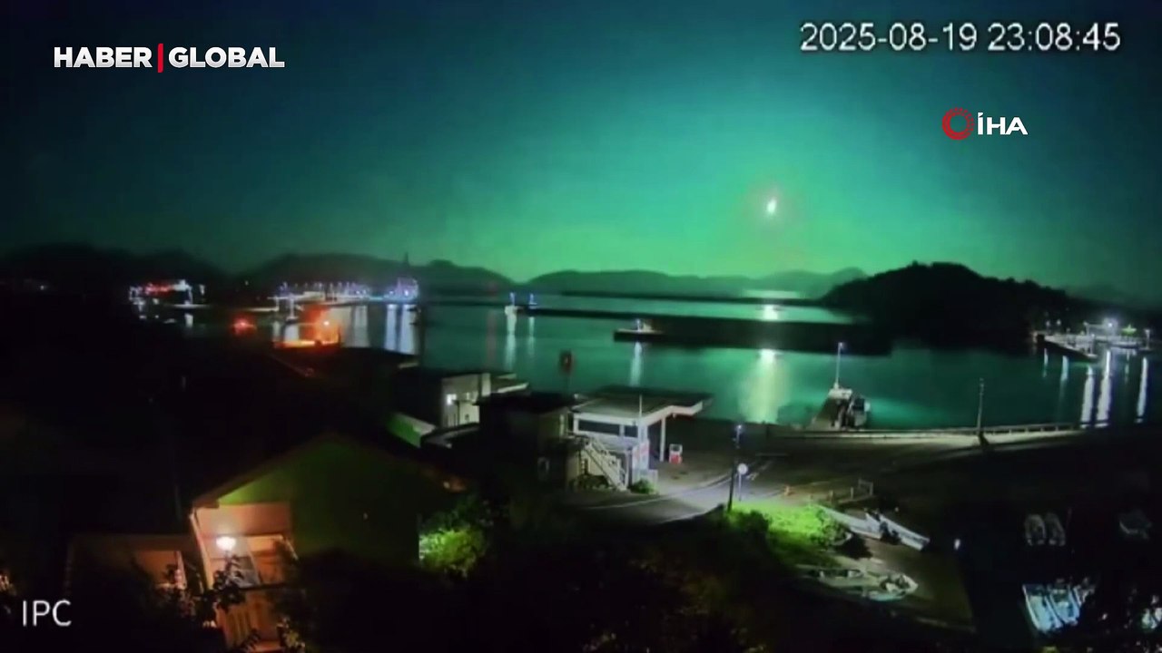 Japonya’da görülen "ateş topu" ağızları açık bıraktı