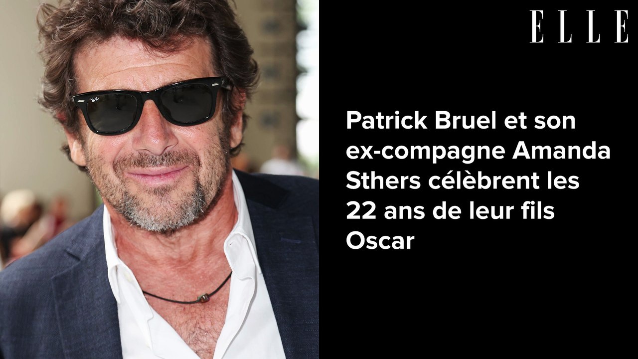 Patrick Bruel et son ex-compagne Amanda Sthers célèbrent les 22 ans de leur fils Oscar