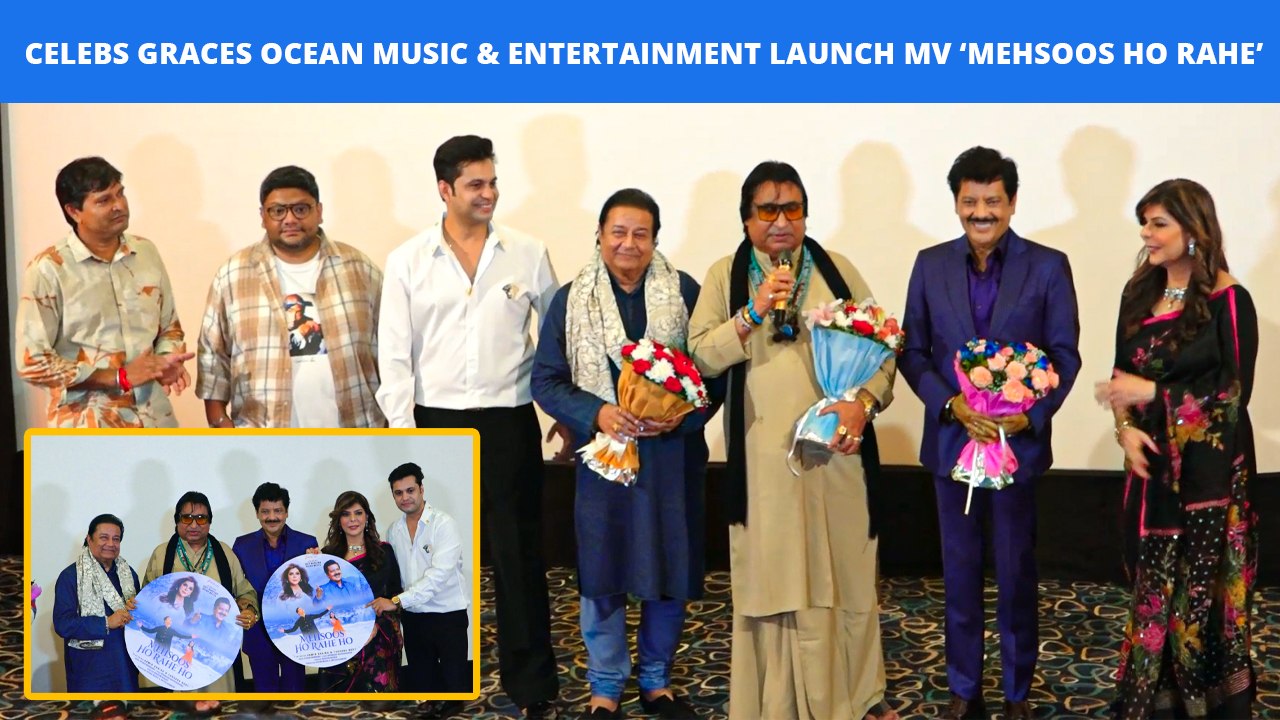 Anup Jalota & Dilip Sen Express Pride As Udit Narayan & Reena Mehta Launch Their New Album 'Mehsoos Ho Rahe Ho'