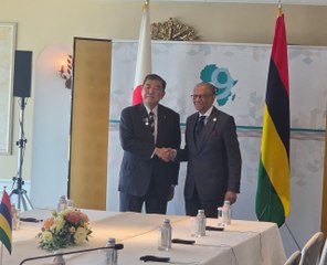 TICAD9 : Rencontre entre le Premier ministre japonais et son homologue mauricien
