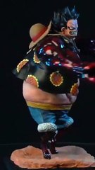 Stunning Luffy Gear 4 Sculpture - Perfect for One Piece Fans 🏴‍☠️