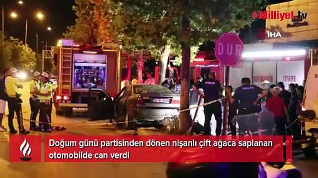 Doğum günü kutlaması faciayla bitti! Nişanlı çift feci şekilde can verdi