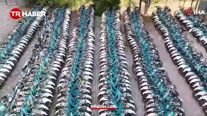 Adeta bisiklet mezarlığı! CHP’li İstanbul Büyükşehir Belediyesi’nden İSbike skandalı: Milyonluk sistem çöp oldu!