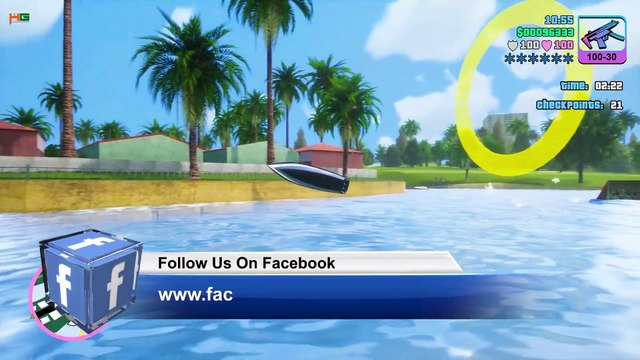 GTA Vice City The Definitive Edition | Mission | STUNT BOAT CHALLENGE & CANNON FODDER | Part 14 | Hindi Urdu