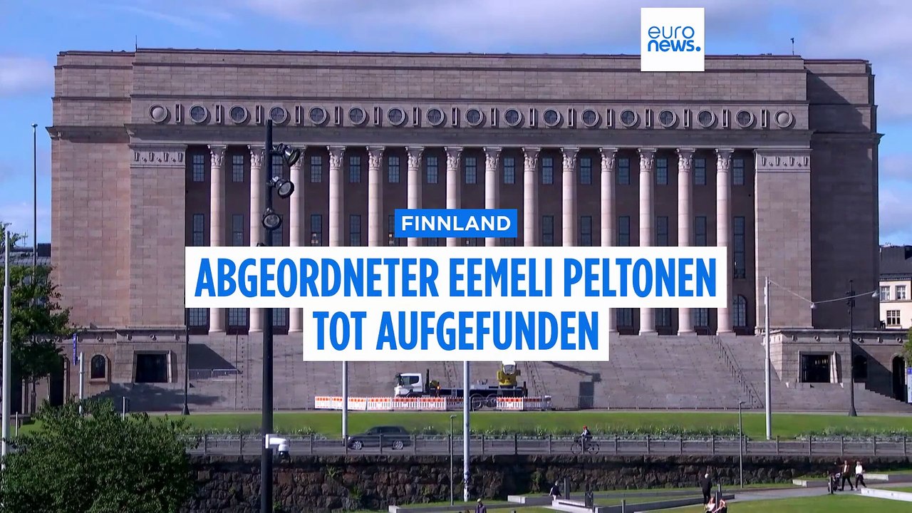 Helsinki: Finnischer Politiker tot im Parlament gefunden - offenbar Selbstmord