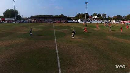 Rhys Simmonds' FA Cup goal for Newquay at Frome Town.