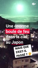 Une énorme boule de feu dans le ciel au Japon : mais que s'est-il passé ?