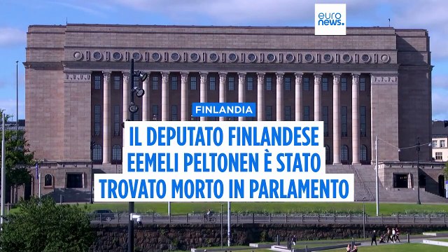 Il deputato finlandese Eemeli Peltonen trovato morto nel parlamento di Helsinki: ipotesi suicidio