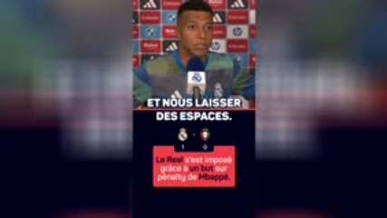 Real Madrid - Mbappé revient sur la victoire madrilène