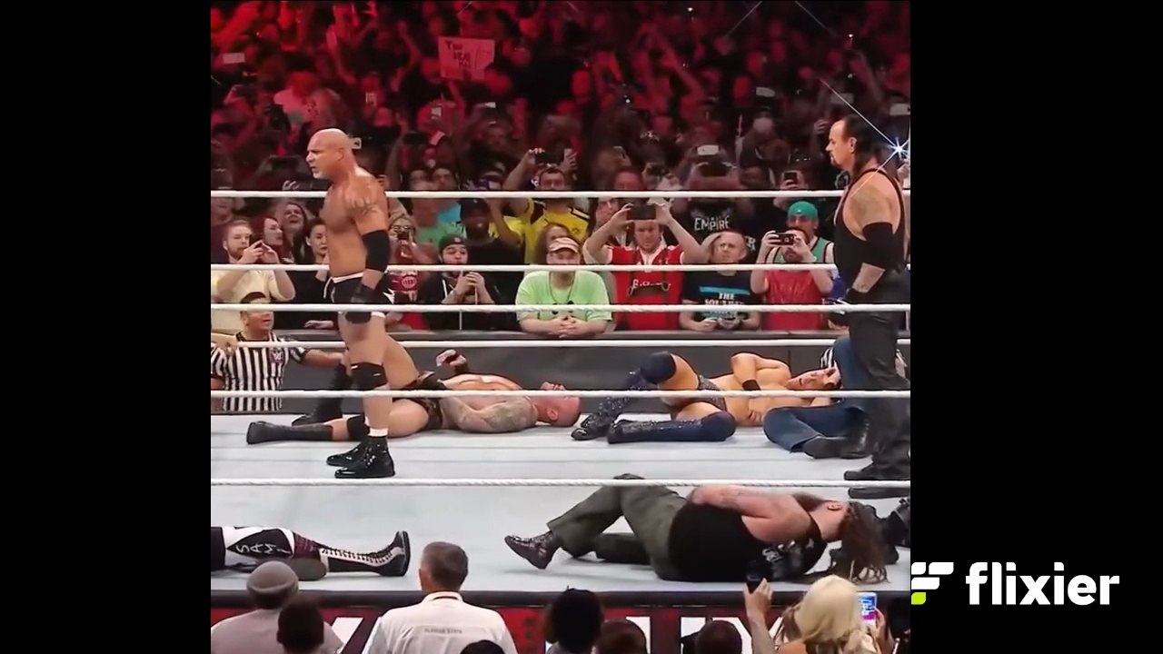 Undertaker Vs Goldberg Royal Rumble Match   مباراة رويال رامبل بين أندرتيكر وجولدبيرج