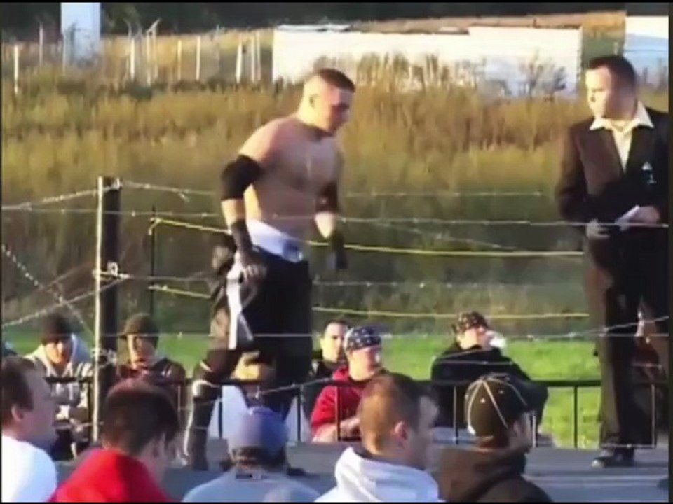 Nick Gage entrance at CZW FEAR 2006