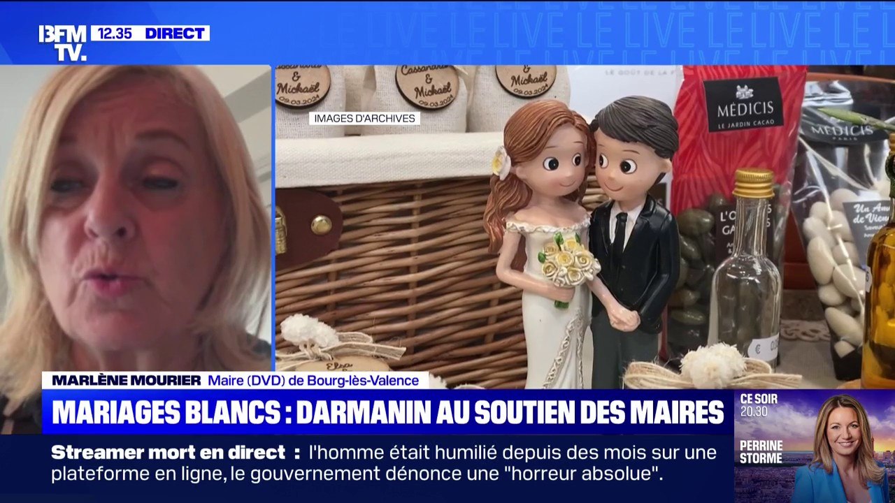 Circulaire sur les mariages frauduleux: "Ce sont des paraphrases de la loi qui existe actuellement", estime Marlène Mourier, maire (DVD) de Bourg-lès-Valence
