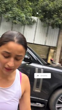 Alia Bhatt Arrived For Playing Tennis 🔥❤️😍 #aliabhatt #bollywood #actresses #actressreels #actress