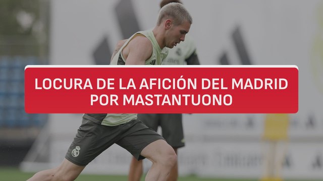Locura del Madridismo por Franco Mastantuono
