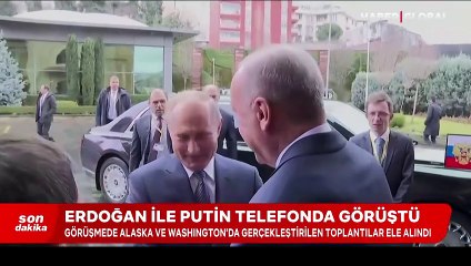 Cumhurbaşkanı Erdoğan, Putin ile görüştü