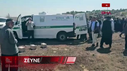 Mardin'de dere yatağına düştüğü belirtilen Zeynep toprağa verildi