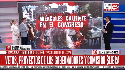 Miercoles caliente en el Congreso: ¿qué puede llegar a pasar hoy en el Senado?