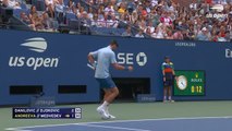 US Open - Djokovic trébuche dès le début du double mixte