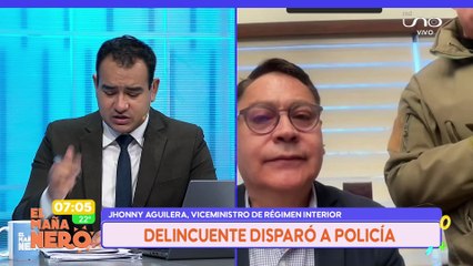 EXTRANJERO DISPARÓ A POLICÍA