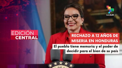 La presidenta de Honduras, Xiomara Castro, condenó los 12 años de miseria que padeció su país